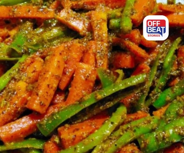 લીલા મરચા-ગાજરનું ચટાકેદાર ઓઈલ-ફ્રી અથાણું