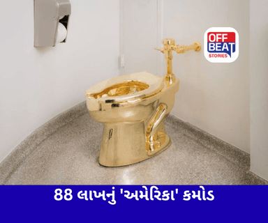 88 કરોડ રૂપિયાનો સોનાનો કમોડ
