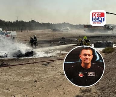 "રેસક્યુ ટીમ ખાલી પાર્કિંગ જગ્યા પાસે ઉભી હતી..."