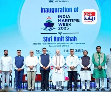 મુંબઈમાં ‘ઇન્ડિયા મેરિટાઇમ વીક 2025’નો અમિત શાહના હસ્તે પ્રારંભ