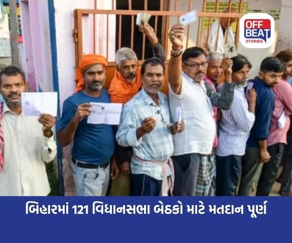 બિહારમાં મતદાનનો પ્રથમ તબક્કો પૂર્ણ