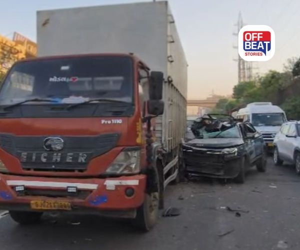 અમદાવાદમાં SG હાઈવે પર ભયાનક અકસ્માત
