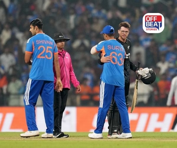 ગ્રીનફિલ્ડ સ્ટેડિયમની બહાર MS Dhoni નું 50 ફૂટ ઊંચું 'કટઆઉટ'!