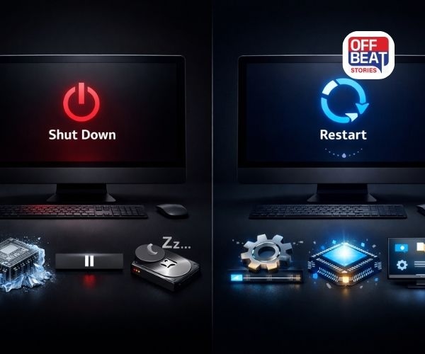 કમ્પ્યુટરને Restart અથવા ShutDown કરો છો ત્યારે શું થાય છે?